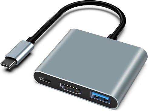 موزع USB C، محول 7 في 1، محول متعدد المنافذ مع 4K HDMI، 1USB C و2USB A، PD 100W، SD/TF، ​​محطة إرساء USB C لأجهزة MacBook Air/Pro، iPad، Windows، Steam Deck، Switch in Kuwait