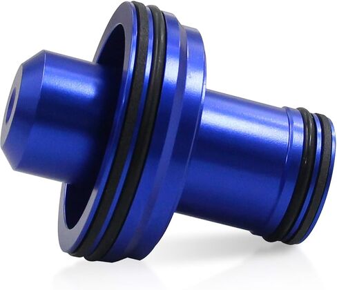 Aluminum Billet Accumulator Piston Kit 22841-04K Fit for Chrysler 42RE 42RH 46RE 46RH 47RE 47RH 48RE A727 A518 A618 A727 A904 Black&Blue (Black) in Saudi Arabia