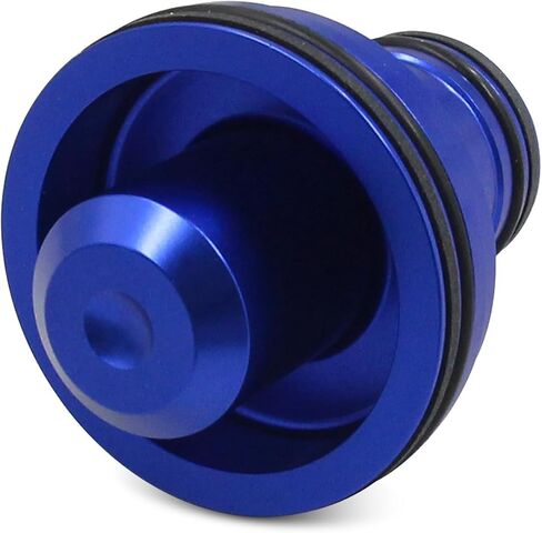 Aluminum Billet Accumulator Piston Kit 22841-04K Fit for Chrysler 42RE 42RH 46RE 46RH 47RE 47RH 48RE A727 A518 A618 A727 A904 Black&Blue (Black) in Saudi Arabia