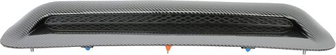 KUAFU Front Upper Hood Scoop Sport Hood Compatible with 2010-2022 Toyota 4Runner & 2012-2015 Toyota Tacoma Bulge Insert Upgrade Air Flow Scoop Kit - Unpainted Black in Kuwait