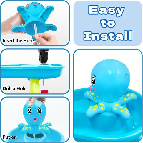Intoypad Octopus Battery Powered Water Table Pump for Water Table Blue in Saudi Arabia