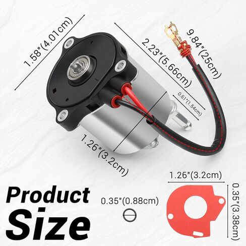 ABS Pump Brake Booster Motor Compatible with 2003-2005 Toyota 4Runner,1998-2005 Lexus GS300,1997-2005 GS430, 2003-2005 GX470, 2002-2010 SC430, Replaces 47960-30030 47960-30060 47210-60110 in Kuwait