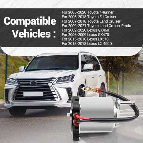 ABS Pump Brake Booster Motor Compatible with 2003-2005 Toyota 4Runner,1998-2005 Lexus GS300,1997-2005 GS430, 2003-2005 GX470, 2002-2010 SC430, Replaces 47960-30030 47960-30060 47210-60110 in Kuwait