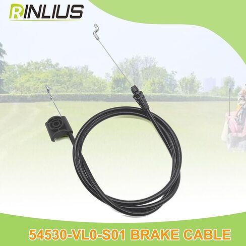 54530-VL0-S01 Brake Cable for Honda 21" HRR216 HRX217 Walk-Behind Lawn Mowers fits Honda HRR216K9, HRR216K10, HRR216K11, HRX217K1, HRX217K3, HRX217K5, HRX217K6 Lawn Mower in Saudi Arabia