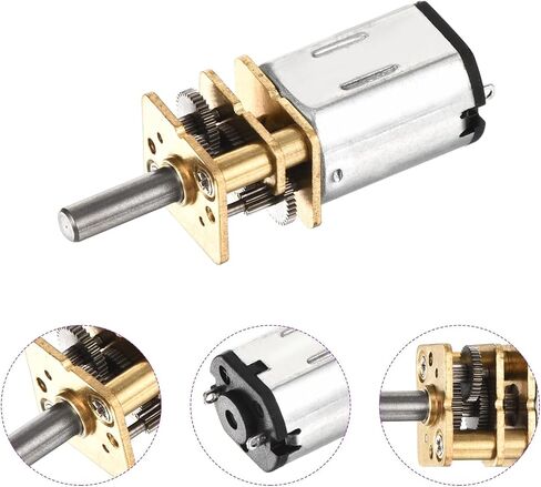 Dmiotech 6v 50rpm Torque Torque 13 طول عمود الإخراج 10 مم Micro DC SPEED Motor Mini Mini Gear Gear Most لمحرك RC Car Robot Model DIY RC Toys Engine in Saudi Arabia