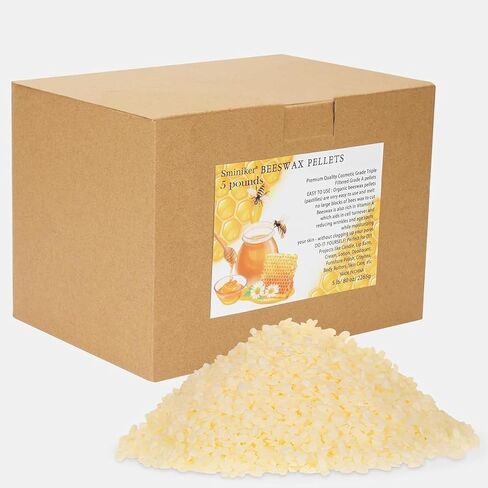 10LB Beeswax Pellets Beeswax for Candle Making Beeswax Pellets for Skin Beeswax Beads Beeswax Bulk Beeswax for DIY Making and Craft Project in Saudi Arabia