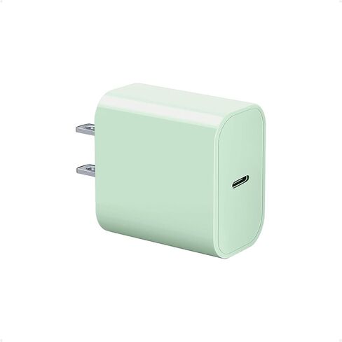كتلة شاحن USB-C بقدرة 20 وات متوافقة مع كتلة ساعة Apple، سلسلة iWatch Ultra/9/8/7/6/SE/SE2/5/4/3، محول طاقة USBC للشحن السريع من النوع C PD، حزمة واحدة باللون الأبيض in Kuwait