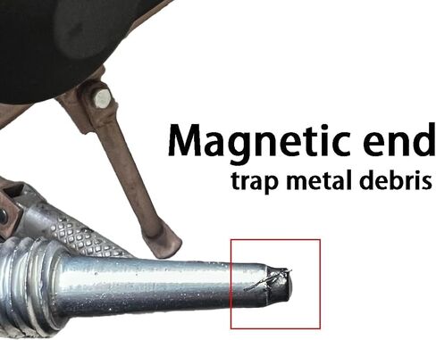 Aluminum Alloy Magnetic Oil Dipstick for Predator 212 Coleman 196cc Mini Bike Ghost 224cc Engine, KT196 Go Kart, BT200X CT200U EX, Baja Warrior MB200, Honda GX160 GX200 Clone Engine (Red) in Saudi Arabia