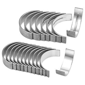 STD Main & Rod Bearing Set بديل لـ Hyundai Kia 2006-2016 3.3L 3.5L 3.8L V6 Azera Genesis Sonata Veracruz Santa Fe Entourage ، Sorento Amanti Sedona Borrego Cadenza K900 21020-3C300 23060-3C201