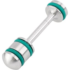 1pc LS Oil Diverter Barbell, High Performance Aluminum Alloy Oil Gallery Plug for Gen III/IV Engines LS1/2/3/6, L92/99/33, LQ4/9, 4.8/5.3/5.7/6.0/6.2L