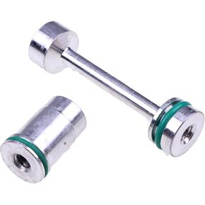 Billet Aluminum Oil Diverter Barbell Restrictor Galley Plug Compatible With GM Gen 3 4 LS 4.8L 5.3L 5.7L 6.0L 6.2L 7.0L LS1 LS2 LS3 LS6 LS7 LS9 LQ4 LQ9 Engine