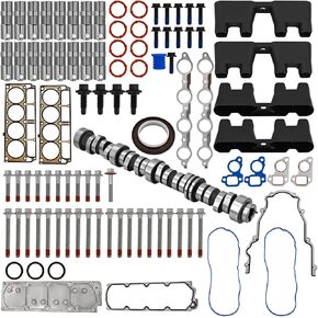 5.3 مجموعة تعطيل غير DOD/AFM مع رعاة عمود الحدبات المتوافقة مع Chevy Avalanche Silverado Tahoe 2007-2013 ، GMC Sierra 1500 2005-2013 5.3L 12625437 12619820 12689035