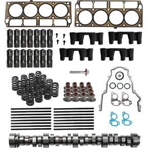 E1840p قذرة المرحلة 2 مجموعة عمود الحدبات متوافقة مع 1999-2013 Gen III/IV LS 4.8 5.3 Vortec Trucks V8