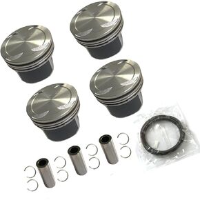 23410-2C400 Engine Pistons Rings Set Fits for 2011-2015 Optima 2.0L, Fits for 2011-2016 Sonata 2.0L, Replace OE 23410-2C400