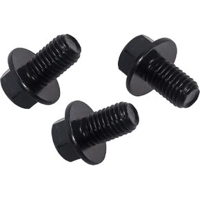 2307304 Torque Converter Bolt Kit M10-1.5x16 for GM Torque Transformer 4L60E 4L65E 4L70E 4L80E 700R4 200-4R 3L80 4T60E 4T65E 4 Speed Overdrive Flange Bolts LS1 LS Vortec Autom-3 PCS