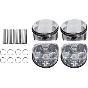 2.4L محرك مكبس و Rings Set 12578324 STD لـ Captiva 2012-2015 لبويك لاكروس 2.4L 2010-2016 ، للتضاريس 2.4L 2010-2017 ، استبدل الجزء رقم 12578326،12593744،12593745،12603910،12608531