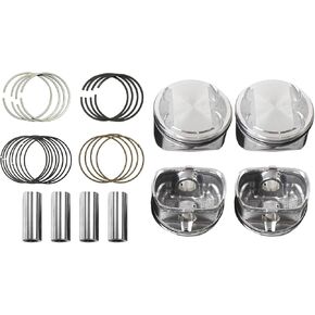 محرك مكبس & Rings Set 23410-2g000 STD لعام 2012 2012 2013 Tucson Forte Forte Koup Forte 5 2.0L لمحرك G4KD 2.0L L4 ، استبدل الجزء رقم 230402G200