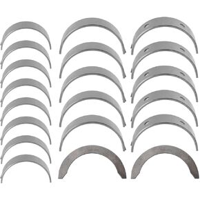 20pcs 21020-2e100 23060-2e100 محرك قضبان العمود المرفقي المحرك مع المحامل الرئيسية/غسالات الدفع المتوافقة مع Hyundai Tucson متوافق مع سوناتا متوافق مع KIA Optima 2017-2020