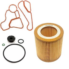AMCC Engine eenhanced eenhanced voled filter adapter gorke gasket seal kit （3pcs） مناسبة لـ BMW N20 128i 323i 328i 328xi 330i 335i 335is 535i xdrive 740i x1 4 5 z4