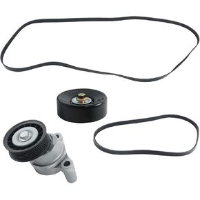 labwork Serpentine Belt Drive Component Kit Replacement for Chevy Silverado 1500 GMC Yukon Cadillac 5060935K1 90K-39083A ACK060935HD DBK060935HD
