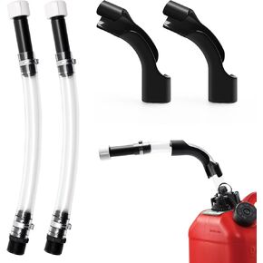 2 PCS خرطوم السباق المتميز لـ VP Fuel Jug و 2 PCS خرطوم حشو بوتنغ سباقات الوقود ، يمكن للغاز سباق مضاد للتسرب مع عنصر مرشح الشبكة الكبير لـ Scribner Fuel Jugs Gas
