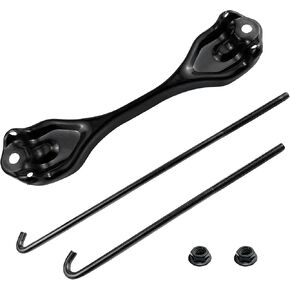 بطارية Hold Down Kit ، تناسب Toyota 4runner 2003-2023 FJ 2007-2012 ، تناسب لكزس GX460 GX470 ، استبدل 74481-26020 ، مع 304 من الفولاذ المقاوم للصدأ J و NUTS ، وتصاعد البطارية مجموعة قواعد البطارية.