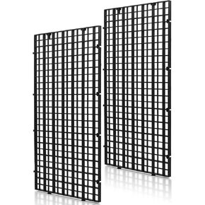 2 قطع 5.9x11.2in (15x30 سم) البلاستيك الشبكة المائية ، مقسم خزان الأسماك ، قفص البيض لترشيح DIY والحماية السفلية في Aquascaping (إكسسوارات بيضاء)