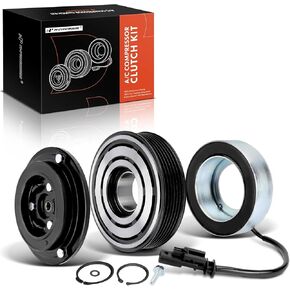 A-Premium Air Conditioner AC Compressor Clutch Kit Compatible with Chevrolet Cruze 2012-2016, Cruze Limited 2016, 1.8L 2.0L