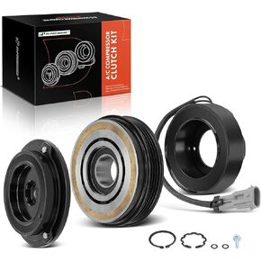 A-Premium Air Complementer AC AC KIT AT COMBRACTING AT متوافقة مع شيفروليه سيلفرادو 1500 2500 HD ، Tahoe ، Suburban ، Express & GMC Sierra 3500 Classic ، Yukon ، Savana & Cadillac Escalade & Hummer H2