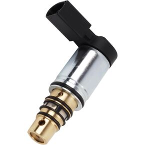 1K0820803E AC Compressor Control Solenoid Valve Compatible with 2006-2015 A-udi, V-olkswagen models with Sanden PXE16 PXE14, Fit for G-olf, P-assat, V-W G-TI, T-iguan, J-etta T-DI