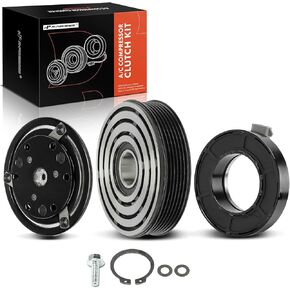 A-Premium Air Complementer AC Kit Clutch Clutch Tear المتوافقة مع Ford Explorer 1991-2005 ، Explorer Sport 2001-2003 ، Ranger & Mazda B3000 ، B4000 ، Navajo & Mercury Mountainder ، 2.9L 3.0L 4.0L