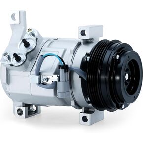 AC Compressor Fit for 2000-2013 Chevy Silverado Suburban 1500 2500 Tahoe GMC Yukon XL 1500 2500, 2001 2002 2003 2004 2005 2006 2007 2008 2009 2010 2011 2012 Air Conditioner Compressor CO 29002C