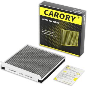 Cabin Air Filter w/Activated Carbon for Select 2011-2025 Genesis, Hyundai, Kia Models - Electrified G80, G70, G80, G90, GV70, GV80, GV80 Coupe, Equus, Genesis, Santa Fe, K900, and More
