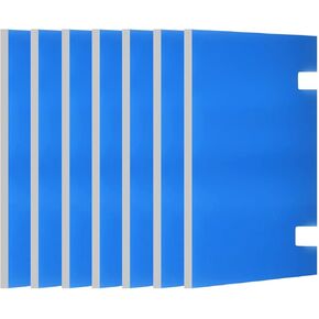 6 حزمة 14 × 7.5 بوصة مرشحات استبدال MERV 8 RV AC - الملاءمة المباشرة للثنائي DOO THERT 3313107.103 و 3105012.003 نماذج (مجموعة مرشح مكيف الهواء)