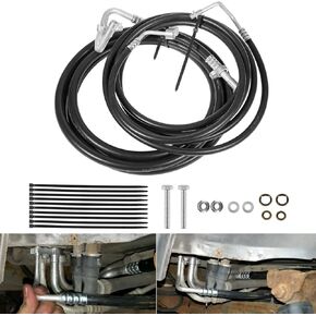 SU33468 Rear AC Line Set Air Conditioning Hoses Replacement Lines Fit for Chevrolet Suburban, Cadillac Escalade ESV, Yukon XL 2007-2014