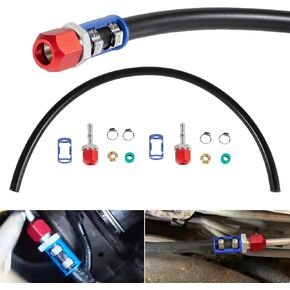 800-670 A/C Line Splice Kit for 5/8 Line With No.6 Hose, A/C Air Conditioning Repair Splice Connector, Universal Fit For 5/8'' Hose to Hard Lines Repair