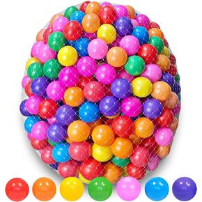 Ball Pit Balls 170 Count, 2.2in BPA Free Crush Proof Plastic Balls, Colorful Play Balls for Toddlers, Kids' Pool, Playpen, Play Tent (Purple) in Kuwait