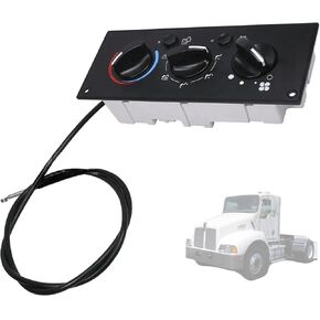 599-5511 وحدة التحكم في المناخ ، وحدة التحكم في سخان السيارات HVAC ، تناسب لوحة التحكم AC Kenworth W900 C500 T300A T600A T800 2002-2006 استبدال F21-1007-1 F21-1025-100 F21-1025-110
