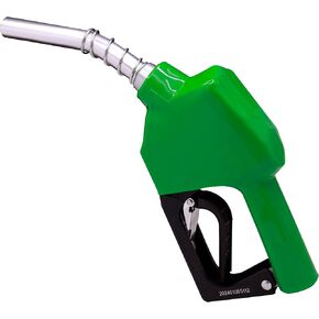 Green 3/4 "NPT Automatic Fuel Fudde Auto Stake Off فوهة فوهة مضخة غاز الفوهة MAX MAX معدل تدفق 16 GPM مع مقطع مفتوح 3 لاعبين 13" المستخدم لزيت البنزين ، وقود الكيروسين البيولوجي