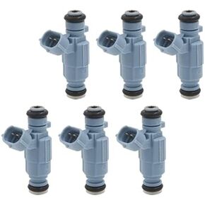 6pcs 35310-38010 3531038010 فوهة حقن وقود السيارات متوافقة مع Hyunda-i Kia Amanti Optima Santa Fe Sonata Xg350
