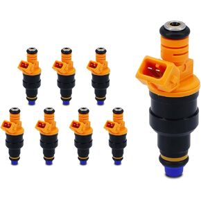 0280150943 Fuel Injectors Set of 8 Compatible with Ford, Lincoln Mercury E150 E250 E350 F150 F250 F350 Mustang Replace Part 0280150939 0280150909