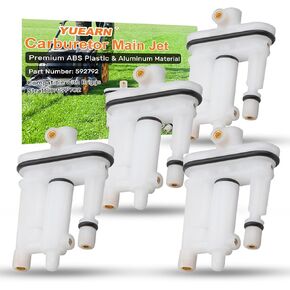 2 PCS 592792 Carburetor Main Jet for Briggs and Stratton 592792 Jet-Main, Replace 09P702 Lawn & Garden Equipment, Fits for 09P702-0001-B1, 09P702-0006-B1, 09P702-0003-F1, 09P702-0005-F1, More