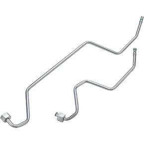 15254059 Rack & Pinion Transfer Hard Lines for Chevy Avalanche Silverado 1500 Suburban 1500 Tahoe/Cadillac Escalade ESV/GMC Sierra 1500 Yukon Yukon XL 2008-2014 Replaces# 15254058 (15254059)