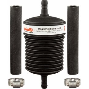 ATP Automotive IL-150 Plastic Body Universal In-Line Filter with 5/16" Tube Flare