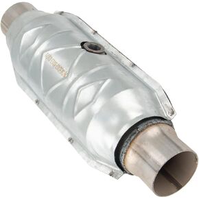 EPA 93258 Catalytic Converter Replacement for 2.5 inch Universal, High Flow Catalytic Convertor, Stainless Steel Catalytic Convert, 1pcs