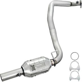 JT Exhaust Left Catalytic Converter Compatible with Chevrolet Express 2500 2003-2005 4.8L/6.0L, Express 3500 2003-2007 4.8L/6.0L (EPA Compliant)