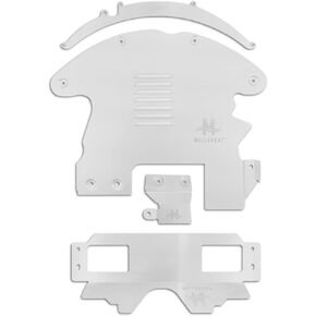 درع القط المضاد للسرقة ، يناسب 2010-2015 Toyota Prius Gen 3-Miller Cat Aluminium Convalter Protection