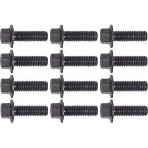 551696 براغي متعددة العادم ، براغي رأس متعددة لـ GM LS1 LS3 LS2 LSX LT Series محركات 12 PCS لـ GM 12617944 عادم Mifold Gasket