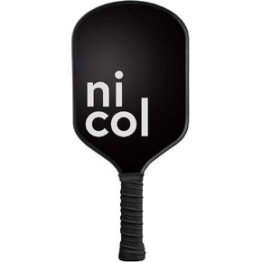 P-One by Nicol Pickleball Paddle - T700 Premium Japanese Carbon Fiber - USAPA Approved Pickleball Racket, Elongated Handle & Paddle Face, Upgraded Non-Slip Grip