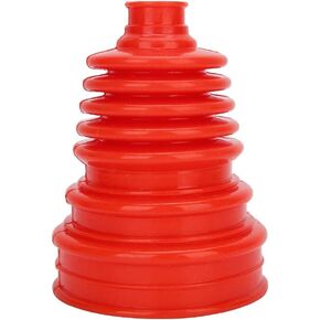 Universal Silicone CV Axle Boot Guver Cover Cover Kit للسيارات (أسود)